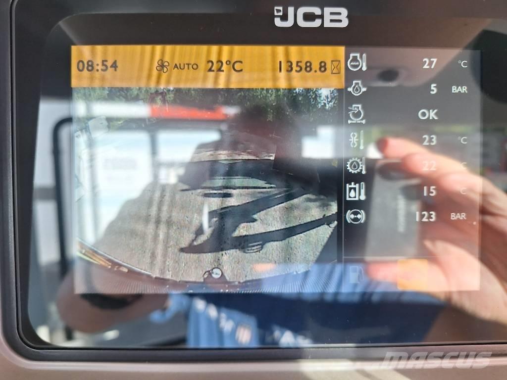 JCB 413 S Naudoti ratiniai krautuvai