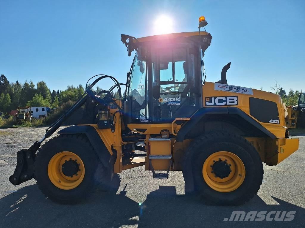 JCB 413 S Naudoti ratiniai krautuvai