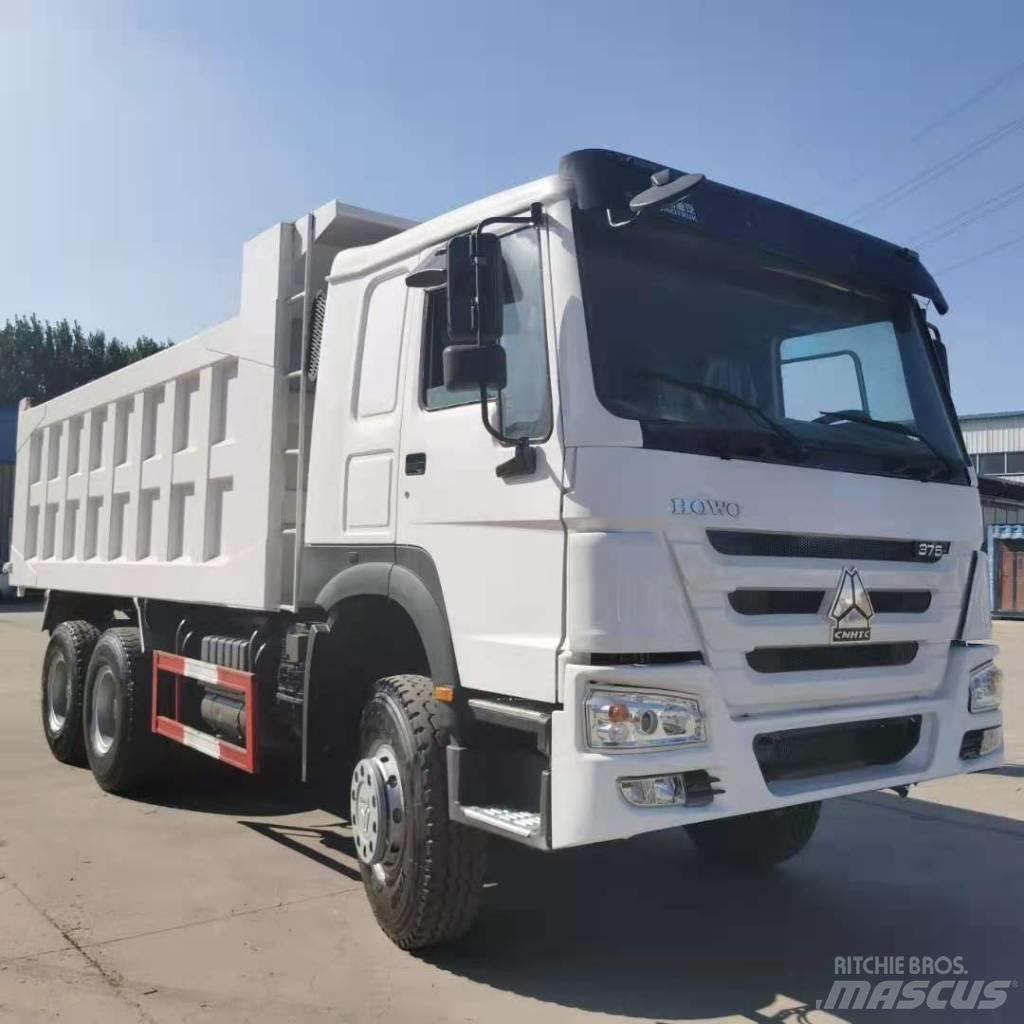 Howo 375 6x4 Savivarčių priekabų vilkikai