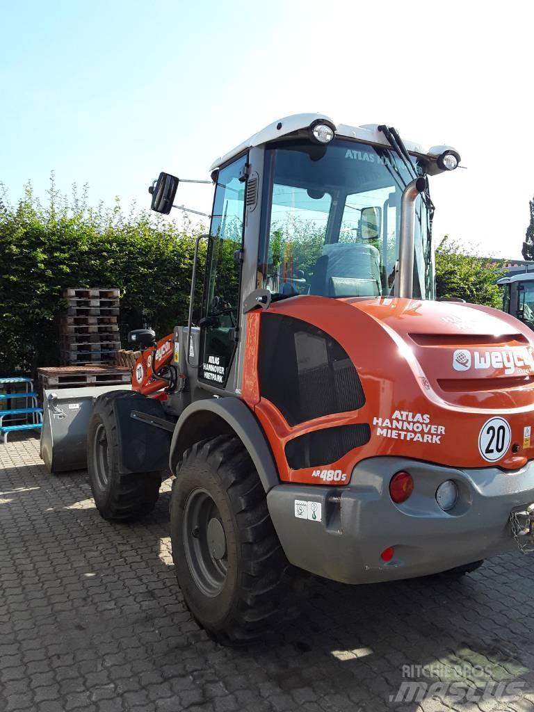 Atlas Weycor AR 480S Naudoti ratiniai krautuvai