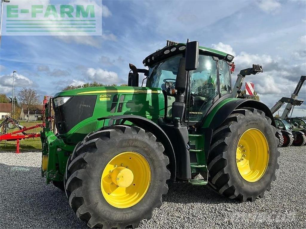 John Deere 6250r Traktoriai