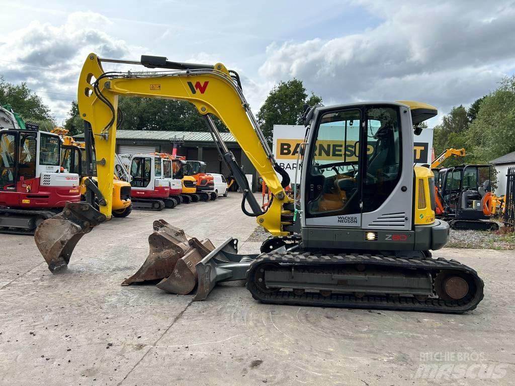Wacker Neuson EZ 80 Vidutinės galios ekskavatoriai 7-12 t