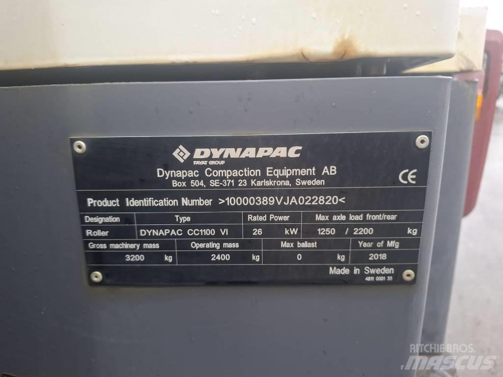 Dynapac CC 1100 Porinių būgnų volai