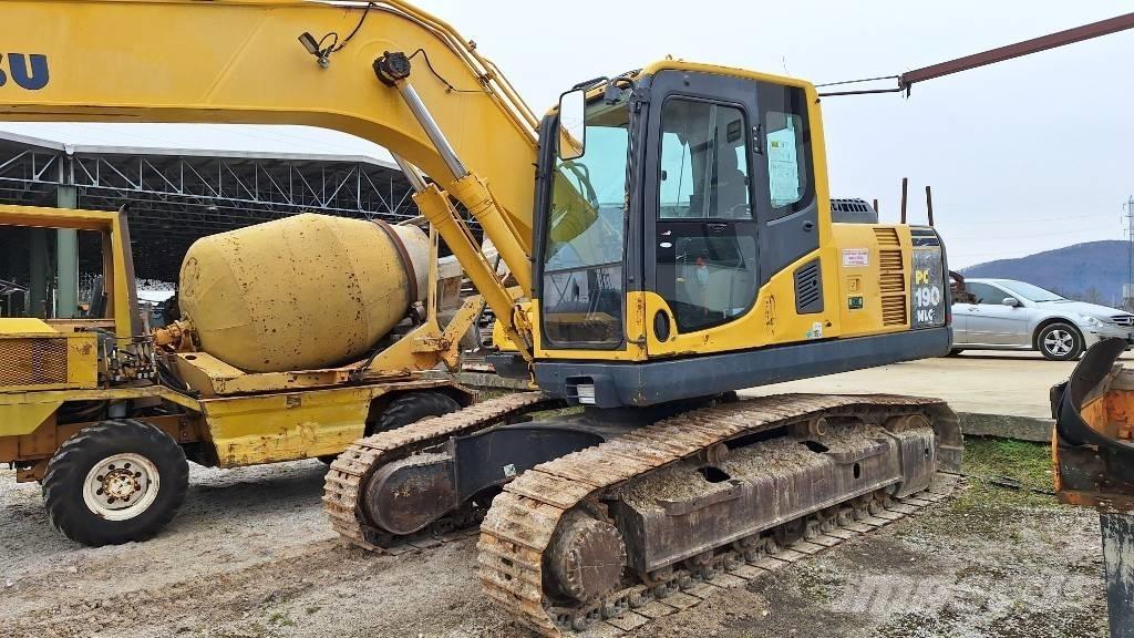 Komatsu PC190NLC-8 Vikšriniai ekskavatoriai