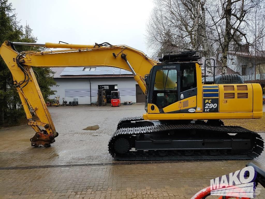 Komatsu PC 290 Vikšriniai ekskavatoriai