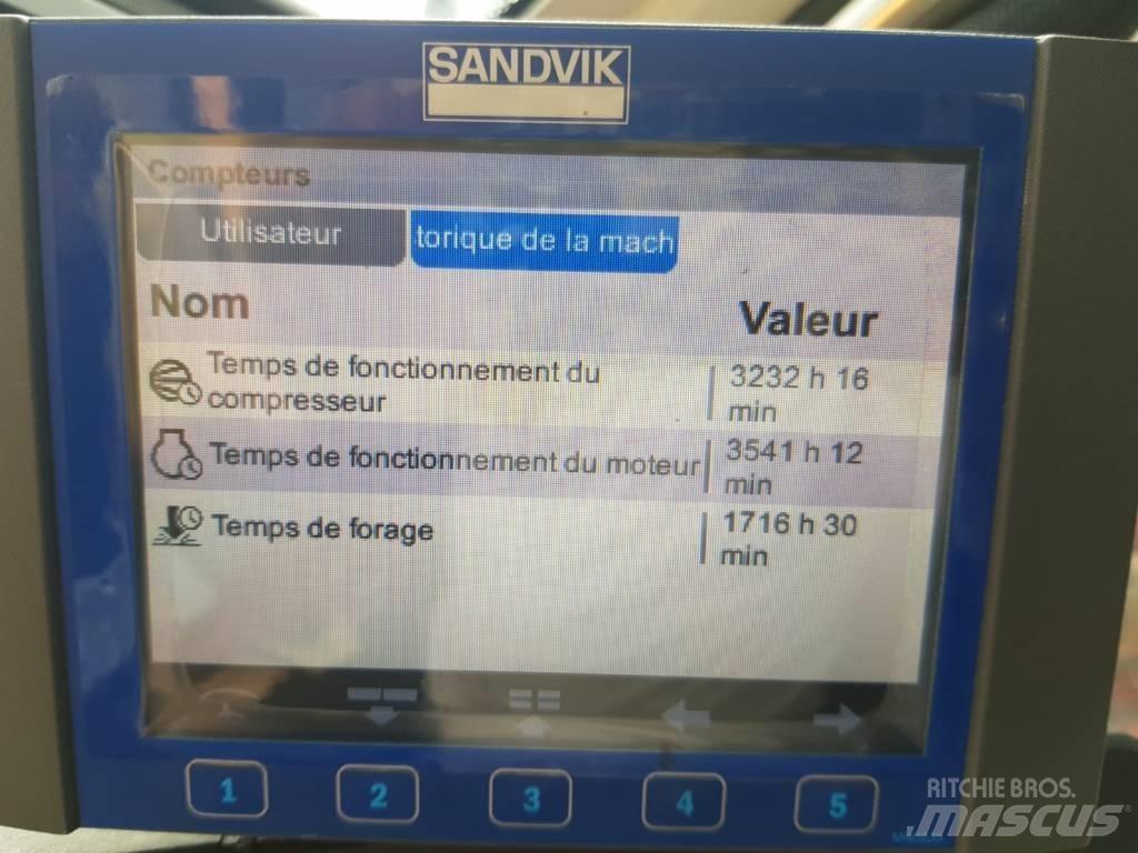 Sandvik DI 550 Žemės paviršiaus gręžimo technika