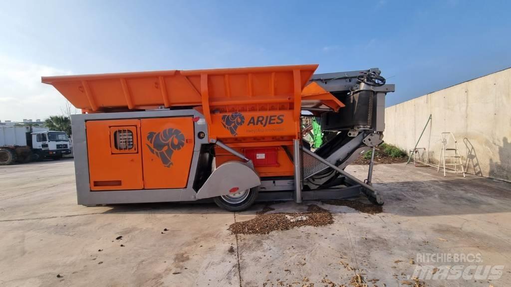 Arjes VZ 750 D Medienos smulkintuvai