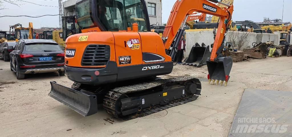 Doosan DX 60-9 C Mini ekskavatoriai < 7 t