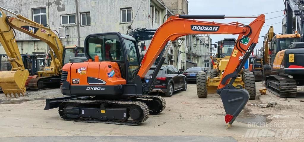 Doosan DX 60-9 C Mini ekskavatoriai < 7 t
