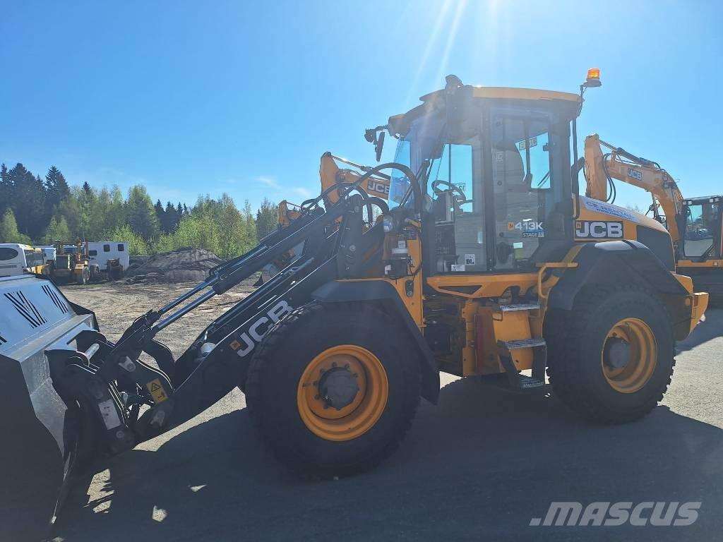 JCB 413 K SV NE Naudoti ratiniai krautuvai