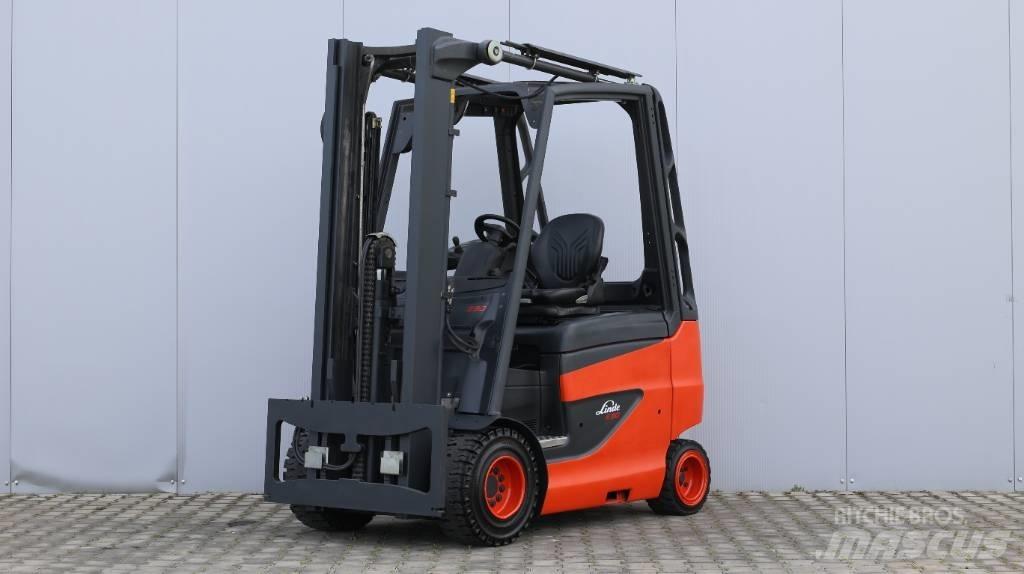 Linde E30H-01 Elektriniai šakiniai krautuvai
