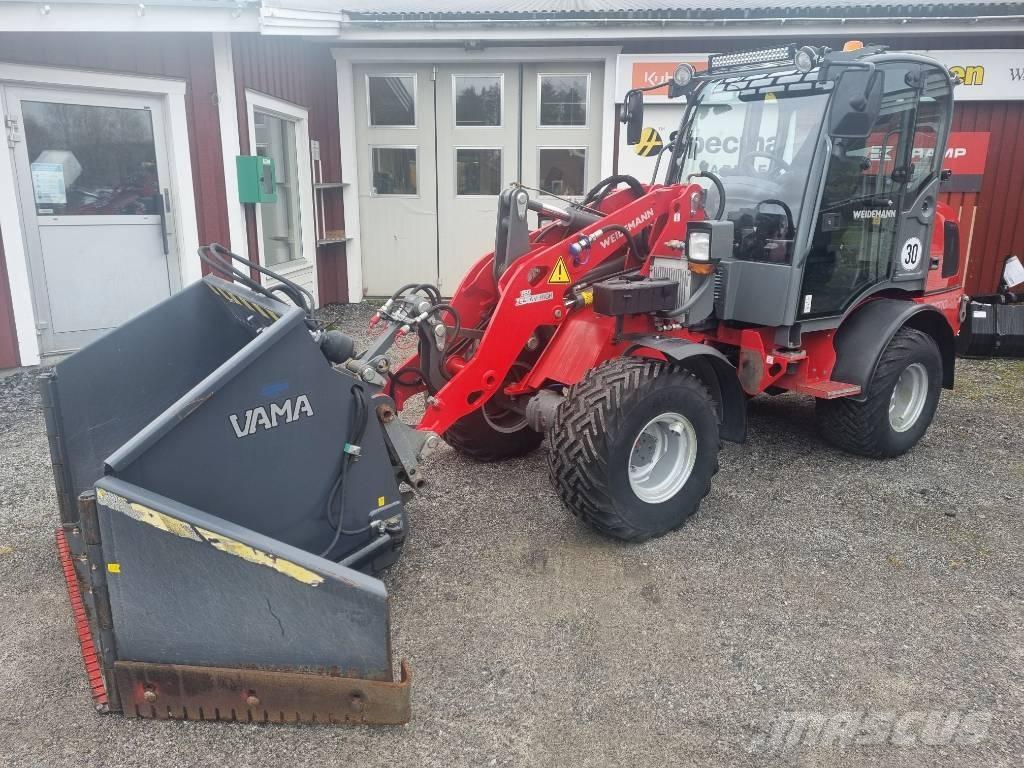Weidemann 2070 CX80 Naudoti ratiniai krautuvai