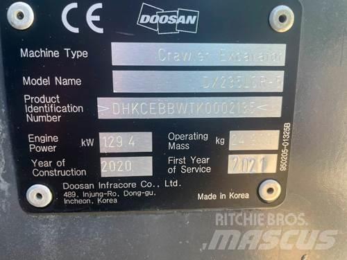 Doosan DX235LCR-5 Vikšriniai ekskavatoriai