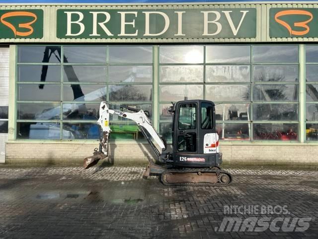 Bobcat E 26 EM Mini ekskavatoriai < 7 t
