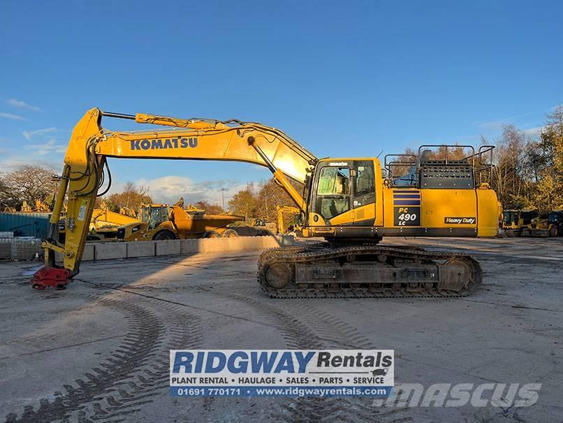 Komatsu PC 490 LC-11 Vikšriniai ekskavatoriai