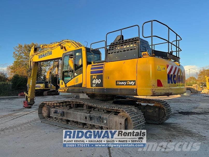 Komatsu PC 490 LC-11 Vikšriniai ekskavatoriai