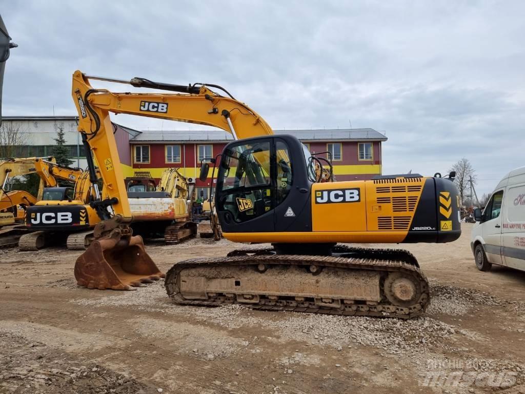 JCB JS 220 LC Vikšriniai ekskavatoriai