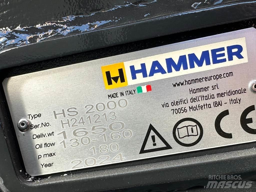 Hammer HS2000 Hidrauliniai kūjai / Trupintuvai