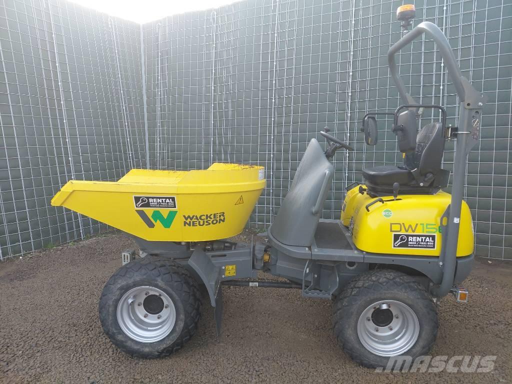 Wacker Neuson DW15e Statybiniai savivarčiai sunkvežimiai