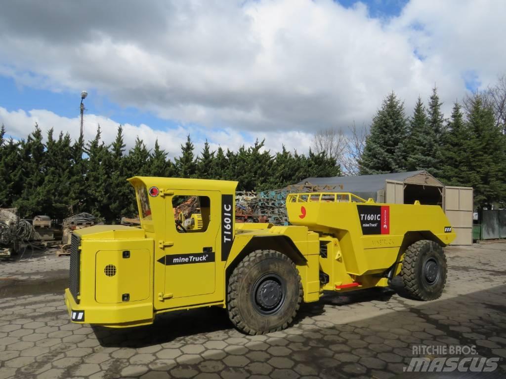  Aramine T1601C Požeminės kasybos sunkvežimiai
