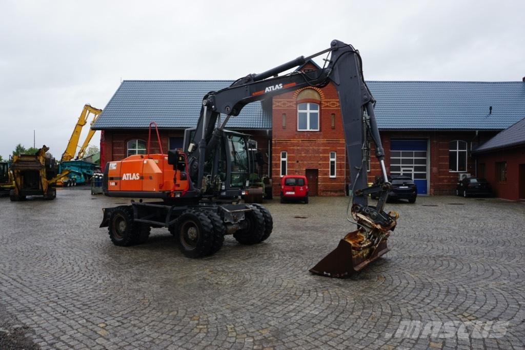 Atlas 160 W Ratiniai ekskavatoriai