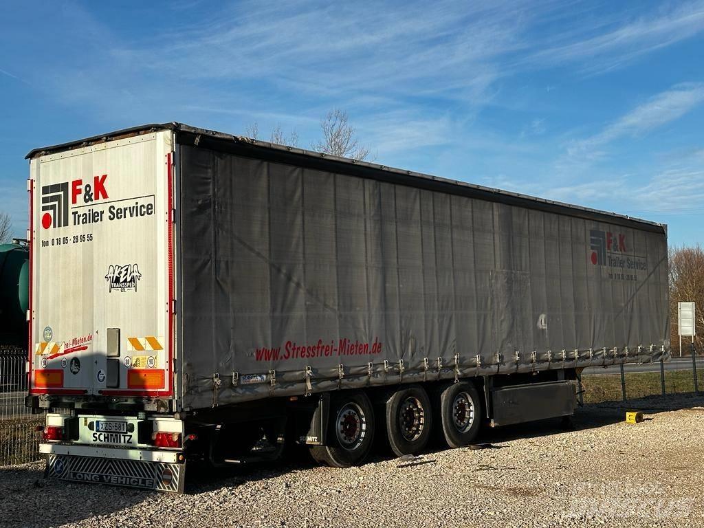 Schmitz SCS 24 L Priekabos su tentu