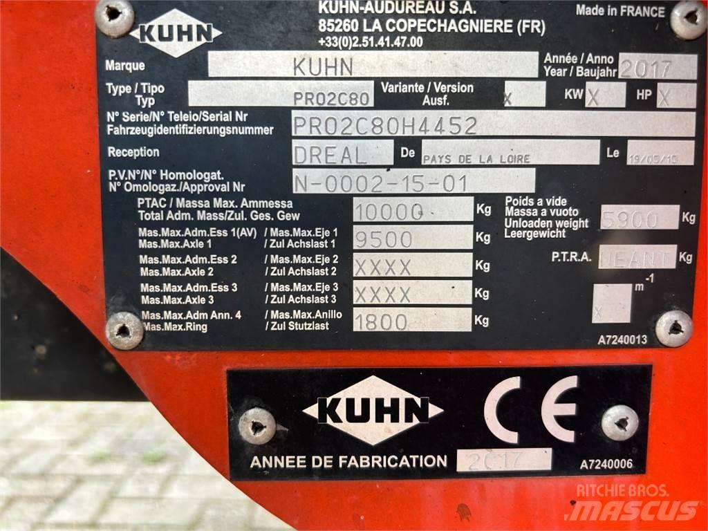 Kuhn PROFILE 2080 Pašarų maišytuvai-dalytuvai
