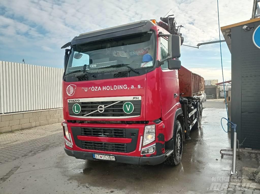 Volvo FH 460 Konteinerių nuožulnaus pakėlimo ant platformos krautuvai