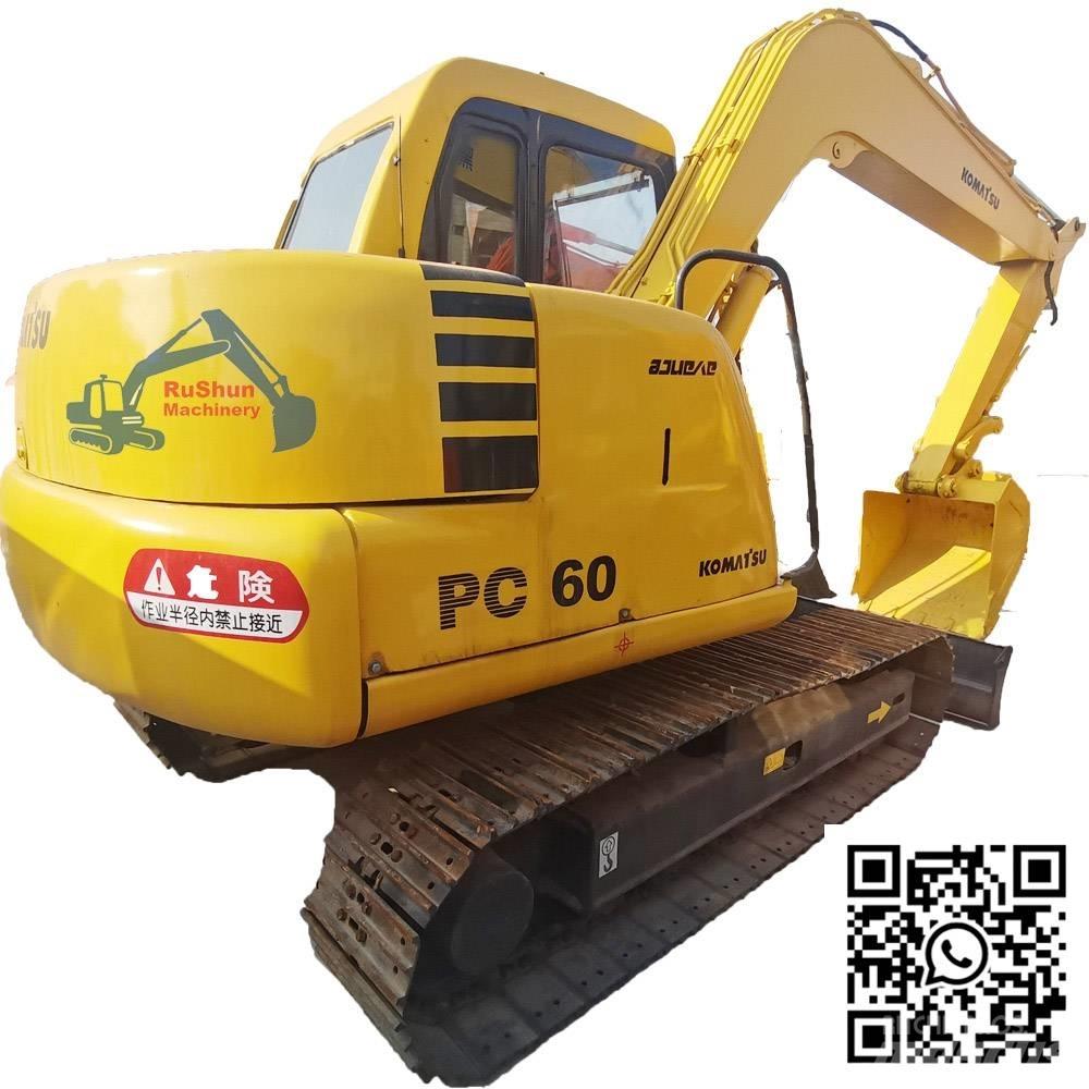 Komatsu PC60 Mini ekskavatoriai < 7 t