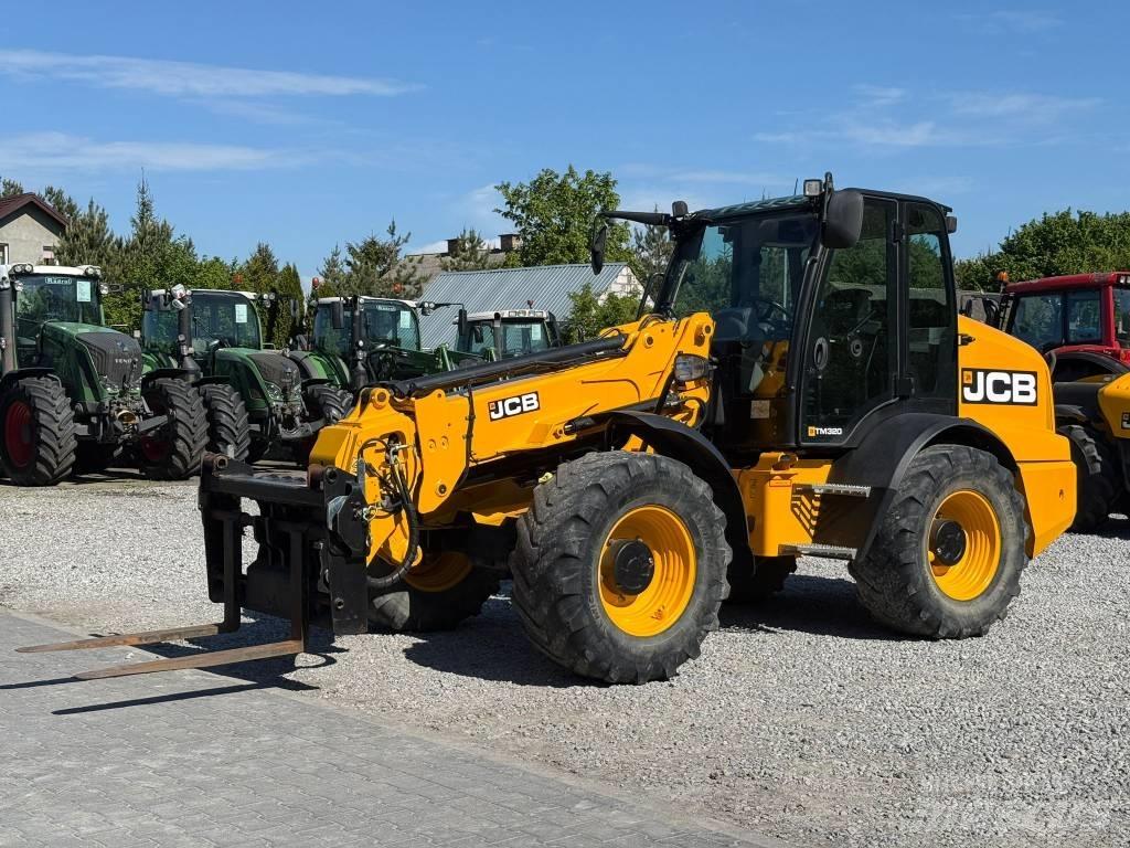 JCB TM 320 Teleskopiniai krautuvai žemės ūkiui