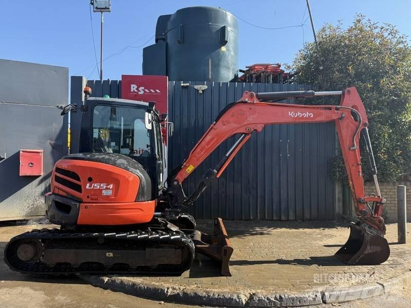Kubota U 55-4 Mini ekskavatoriai < 7 t
