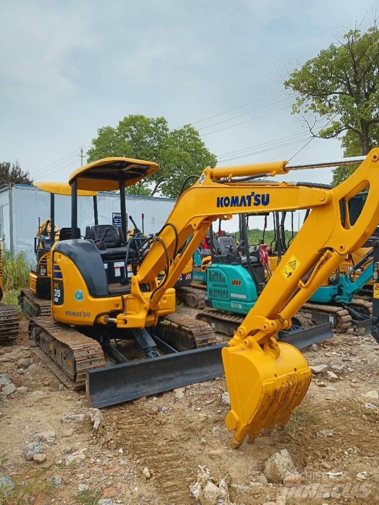 Komatsu PC 35 MR Vikšriniai ekskavatoriai