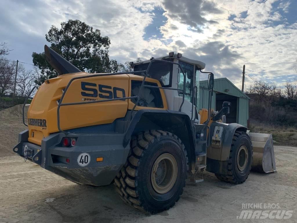 Liebherr L550 Xpower Naudoti ratiniai krautuvai