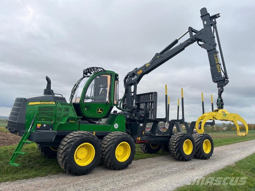 John Deere 1210G Naudoti miškovežiai (Forvarderiai)