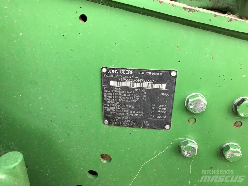 John Deere 9620RX Traktoriai