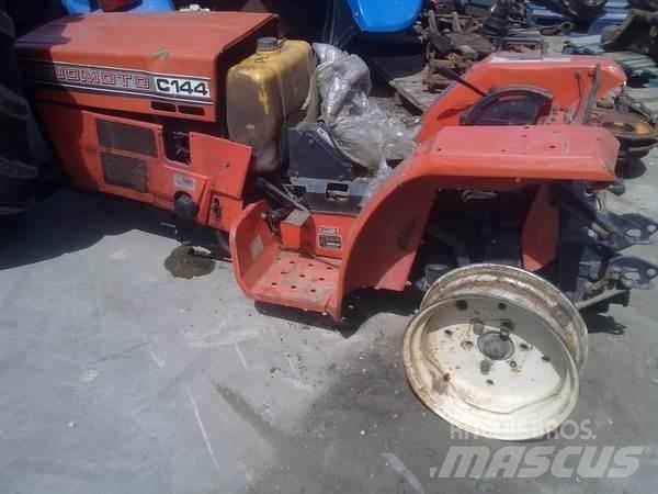 Hinomoto C144 Važiuoklė ir suspensija