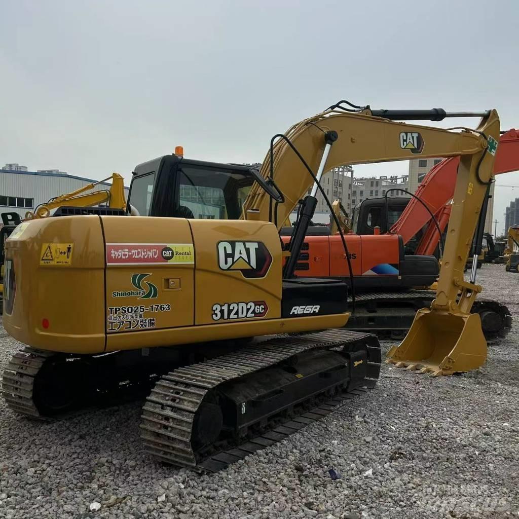 CAT 312D Vikšriniai ekskavatoriai
