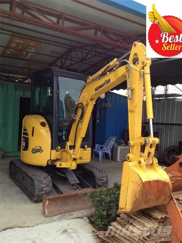 Komatsu PC 30 Mini ekskavatoriai < 7 t