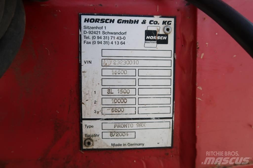 Horsch Pronto 9 RX Tiksli sėjimo technika