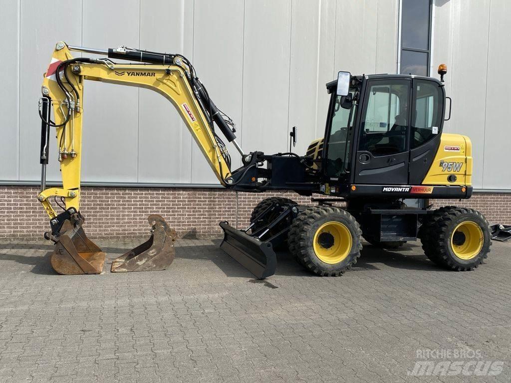 Yanmar B95W Ratiniai ekskavatoriai