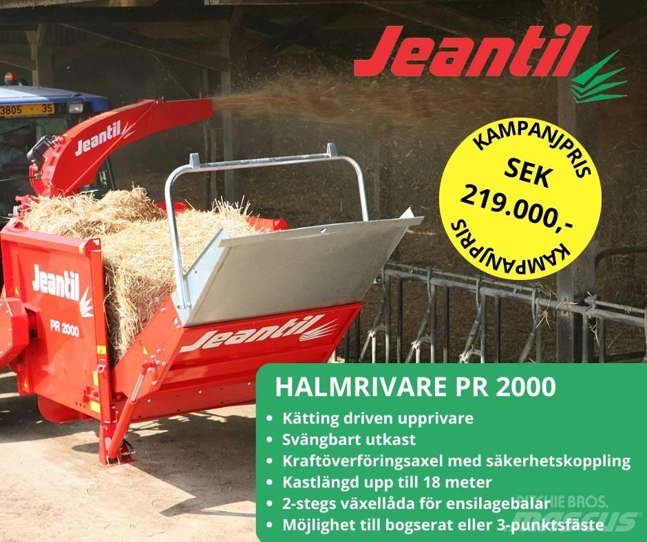 Jeantil PR 2000 Ryšulių smulkinimo, pjaustymo ir išvyniojimo įrenginiai