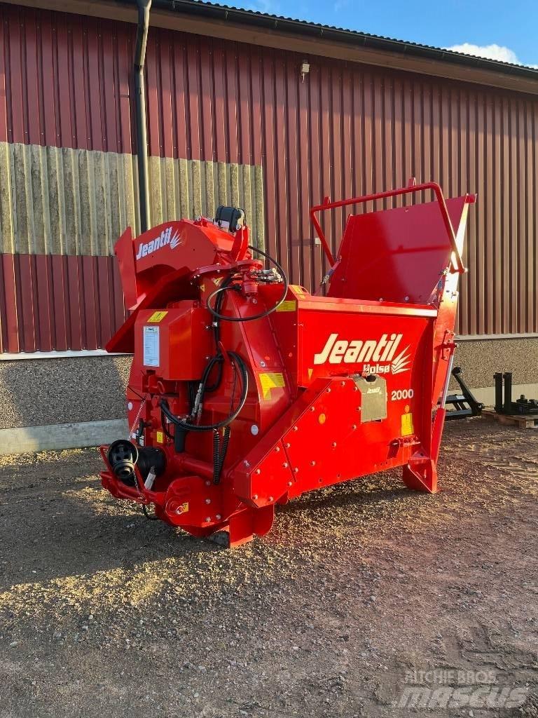 Jeantil PR 2000 Ryšulių smulkinimo, pjaustymo ir išvyniojimo įrenginiai