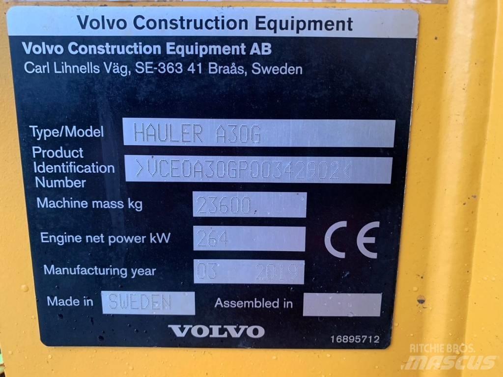Volvo A 30 G Karjeriniai savivarčiai