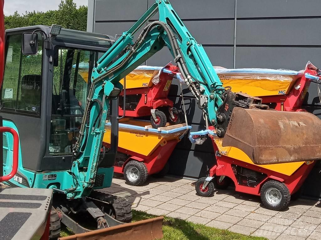 Kobelco SK 18 Mini ekskavatoriai < 7 t