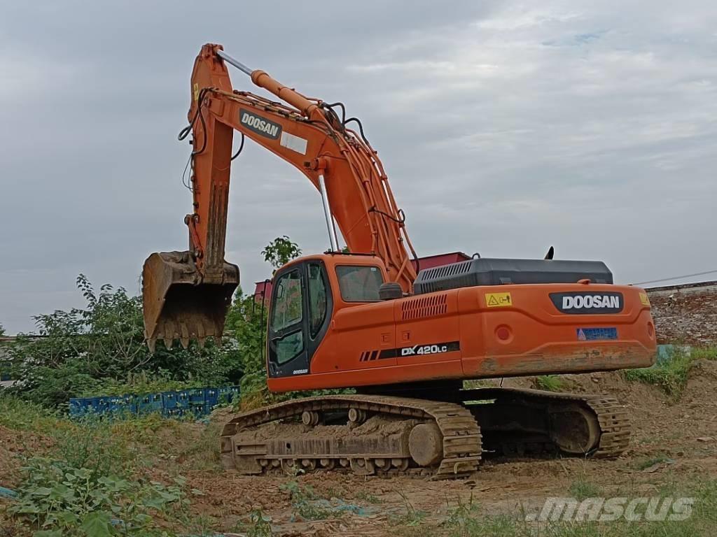 Doosan DX420LC Vidutinės galios ekskavatoriai 7-12 t