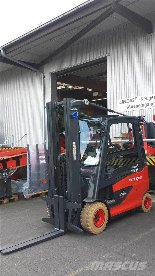 Linde E30/600HL Elektriniai šakiniai krautuvai