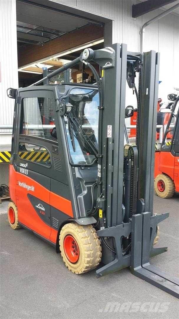 Linde E30/600HL Elektriniai šakiniai krautuvai