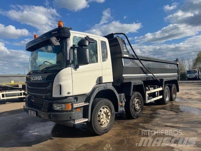 Scania P 410 Savivarčių priekabų vilkikai