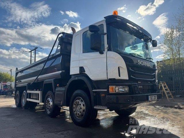 Scania P 410 Savivarčių priekabų vilkikai