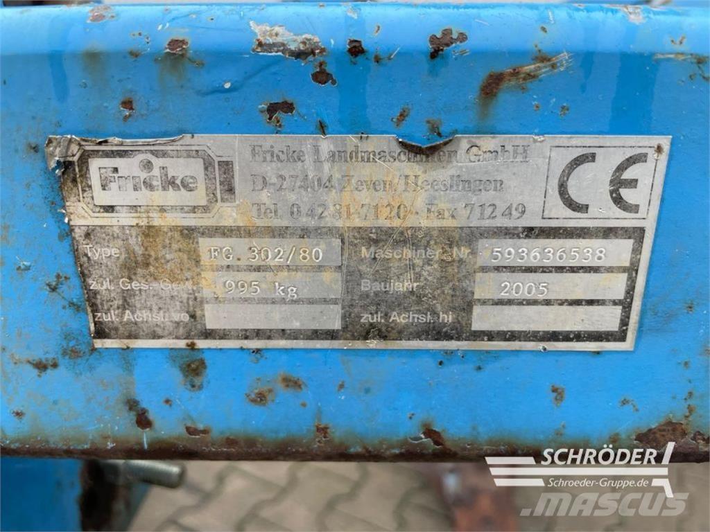 Fricke FG 302/80 Kultivatoriai
